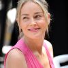 Sharon Stone lors de la cérémonie honorant Jane Morgan sur le Walk of Fame à Hollywood, le 6 mai 2011