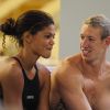 Alain Bernard et Coralie Balmy en mars 2009