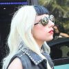 Lady Gaga lors de son arrivée sur La Croisette, le 11 mai 2011