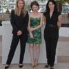 Rachel Blake, Emily Browning et Julia Leigh lors du photocall de Sleeping Beauty au festival de Cannes le jeudi 12 mai 2011