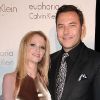 Lara Stone et son époux lors de la soirée Calvin Klein organisée dans le cadre du 64e festival de Cannes, le jeudi 12 mai 2011.