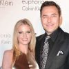 Lara Stone et son époux lors de la soirée Calvin Klein organisée dans le cadre du 64e festival de Cannes, le jeudi 12 mai 2011.