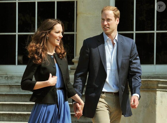 Kate et William, le lendemain de leur mariage, le 30 avril 2011.