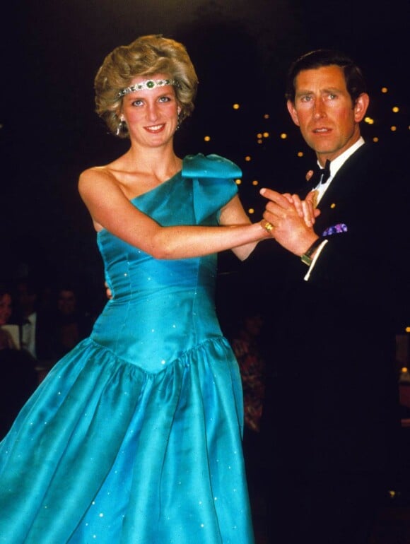 Lady Diana et le prince Charles en Australie, en 1983.