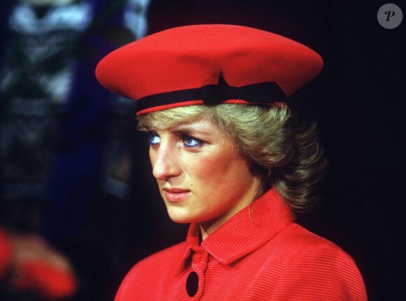 Lady Diana en novembre 1987.