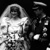 Lady Diana et le prince Charles, le 27 juillet 1981, lors de leur mariage.