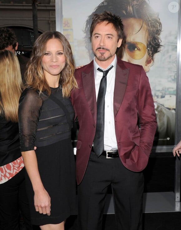 Robert Downey Jr. et sa femme Susan à l'occasion de l'avant-première de Very Bad Trip 2, au Grauman's Chinese Theatre de Los Angeles, le 19 mai 2011.