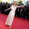 Courtney Love sur le tapis rouge de Cannes le 20 mai 2011