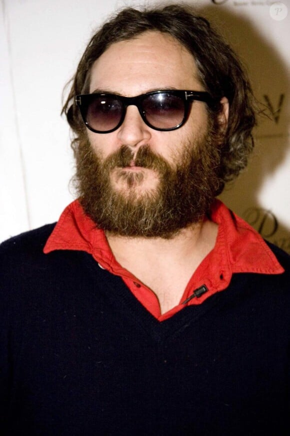 Joaquin Phoenix gros et barbu en 2009