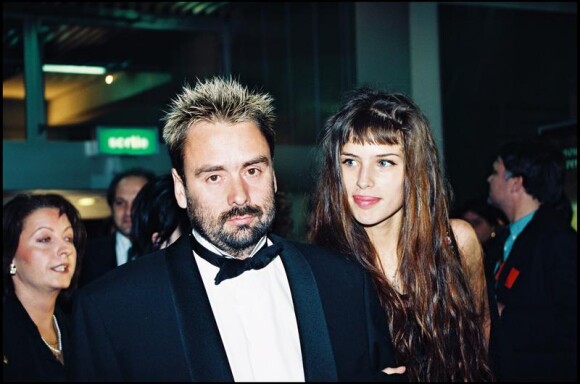 Luc Besson et Maïwenn en 1995