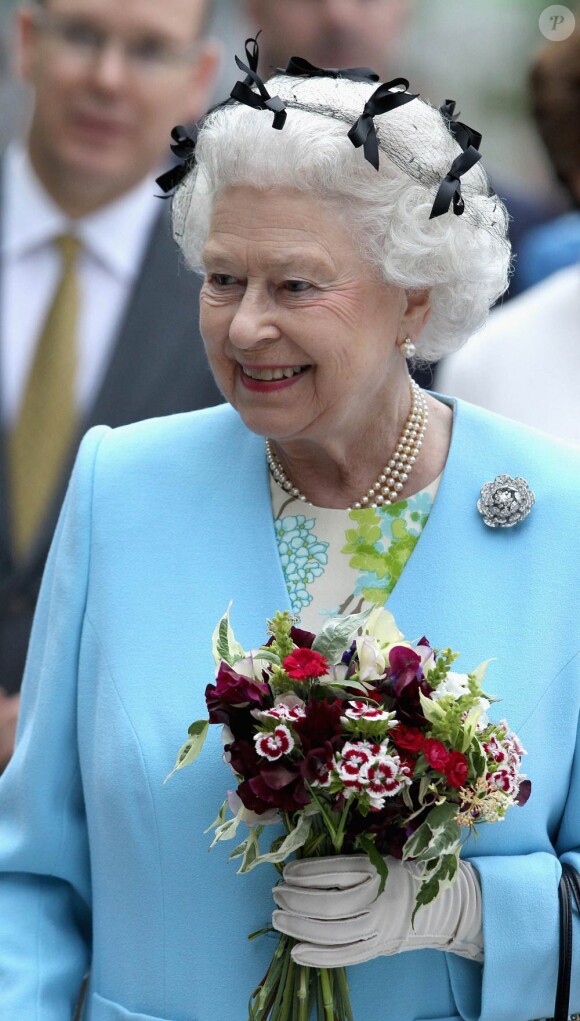Elizabeth II au Chelsea Flower Show, le 23 mai 2011.