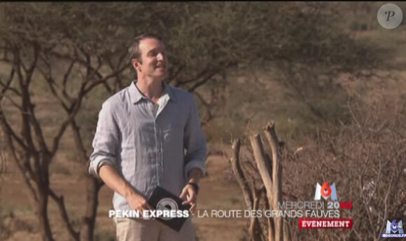 Stéphane Rotenberg dans la bande-annonce de l'émission Pékin Express : la route des grands fauves diffusée le 25 mai 2011 sur M6