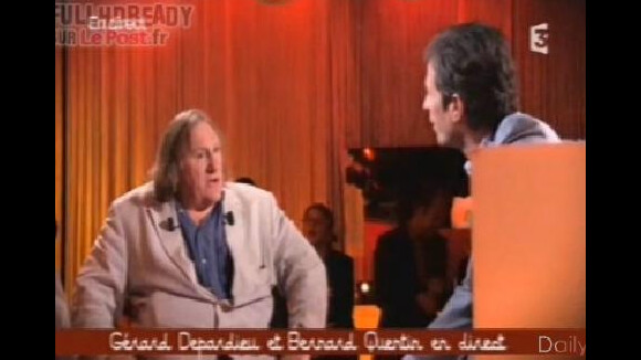 Gérard Depardieu descend le monde du cinéma et se fait hara-kiri !