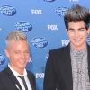 Finale d'American Idol à Los Angeles, le 25 mai 2011 : Adam Lambert.