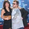 Finale d'American Idol à Los Angeles, le 25 mai 2011 : Jack Black et sa femme.