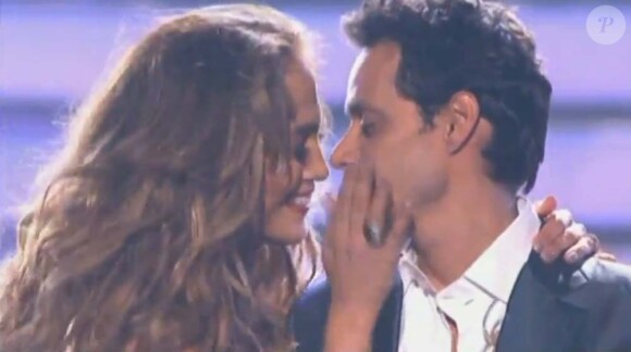 Finale d'American Idol à Los Angeles, le 25 mai 2011 : Marc Anthony et Jennifer Lopez.