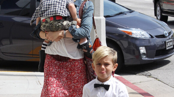 Gwen Stefani, avec les 3 hommes de sa vie : ses fils super lookés et leur papa !