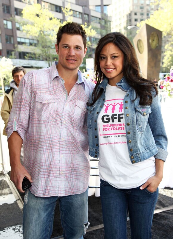 Vanessa Minnillo et Nick Lachey en mai 2011 à Los Angeles