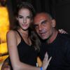 Christian Audigier et sa girlfriend le dimanche 5 juin 2011, à l'Arc, à Paris.