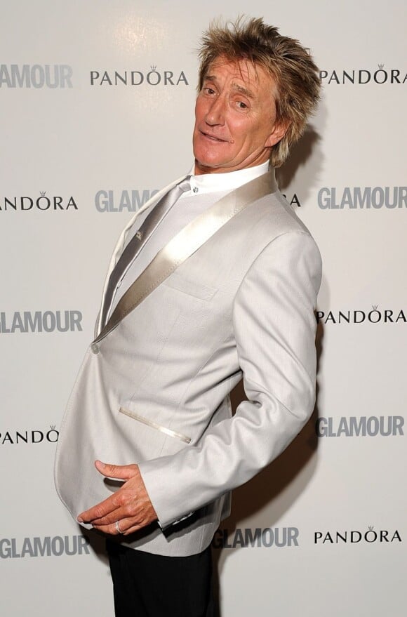 Rod Stewarts lors de la soirée Glamour Awards à Londres le 7 juin 2011