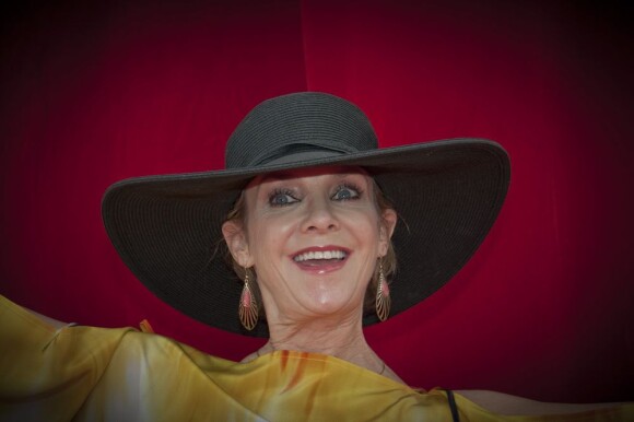 Judith Chapman lors d'un photocall à l'occasion du 51e Festival de la télévision de Monte Carlo au Forum Grimaldi à Monaco le 9 juin 2011