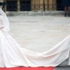 Pippa Middleton était la demoiselle d'honneur de Kate à son mariage avec le prince William. Londres, 29 avril 2011