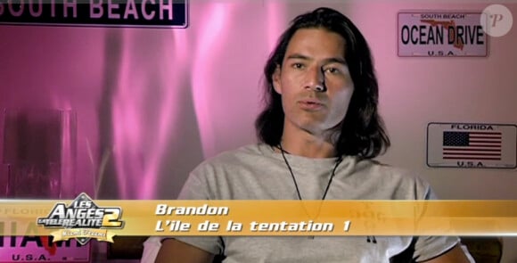 Brandon s'exprime suite à l'arrivée de Diana dans les anges de la télé réalité : Miami Dreams, vendredi 10 juin sur NRJ 12.