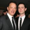 Tom Hanks et son fils Colin le 27 avril 2009 à Los Angeles 