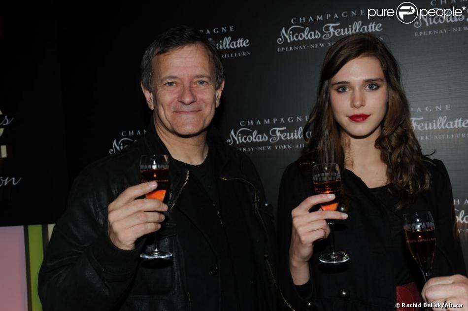 Francis Huster Et Gaia Weiss Lors Du 35e Anniversaire Des
