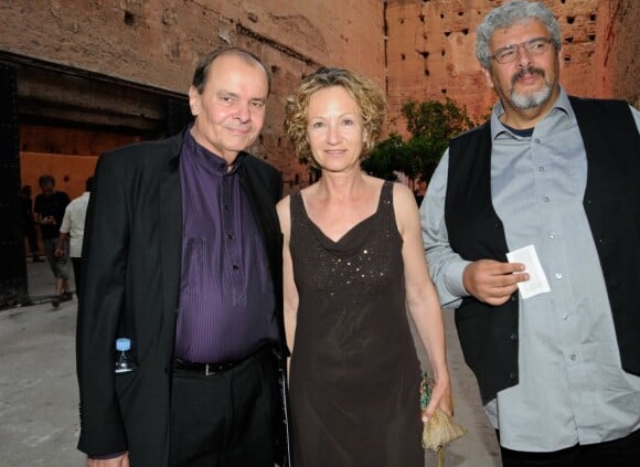 Alain de Greef et son épouse durant le 1er Festival Marrakech du Rire à Marrakechle 11 juin 2011