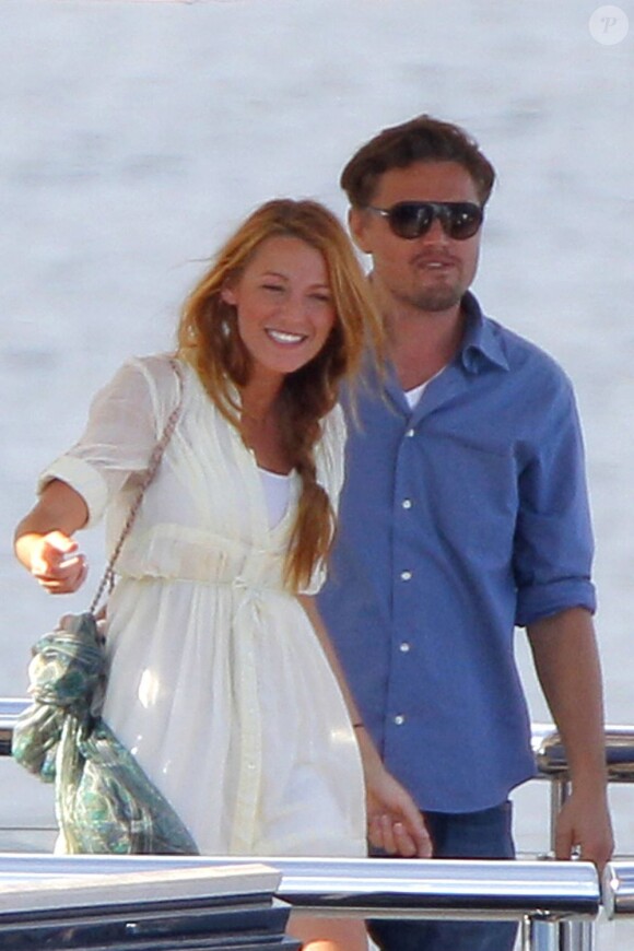 Blake Lively et Leonardo DiCaprio en mai 2011 à Cannes