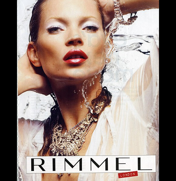 Kate Moss présente sa ligne de maquillage pour Rimmel