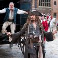 Johnny Depp est Jack Sparrow dans le dernier Pirates des Caraïbes : La fontaine de Jouvence, sorti en mai 2011 en France 