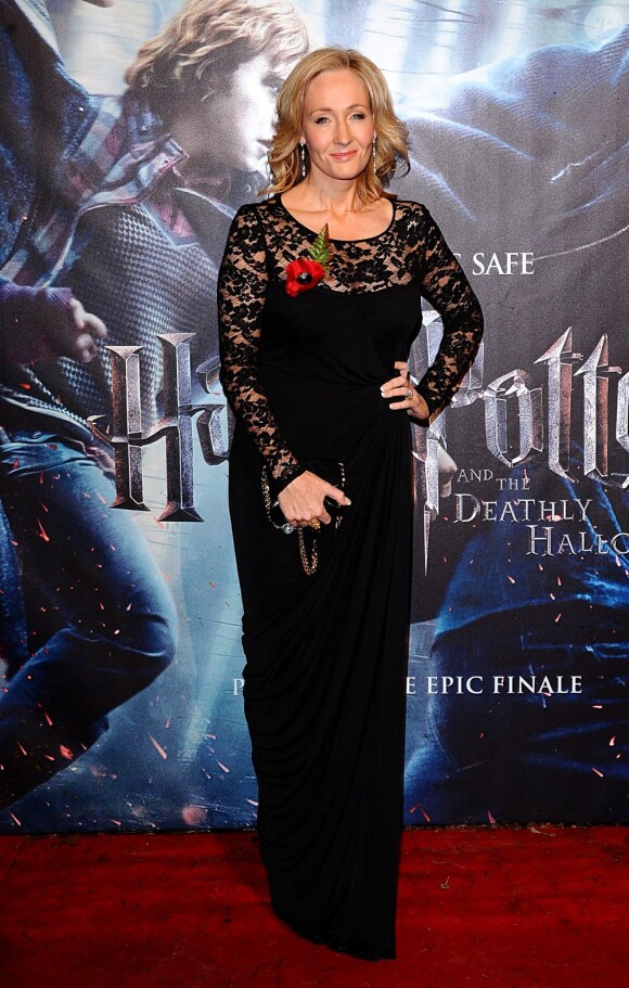 J.K. Rowling le 11 novembre 2010 à Londres