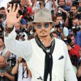 Johnny Depp le 14 mai 2011 à Cannes 