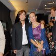Carole Bouquet et son fils Dimitri Rassam en septembre 2007. 
