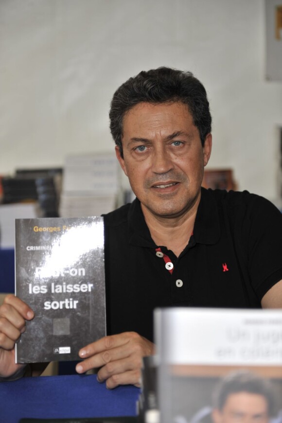 Georges Fenech au Festival du livre de Nice, le 18 juin 2011