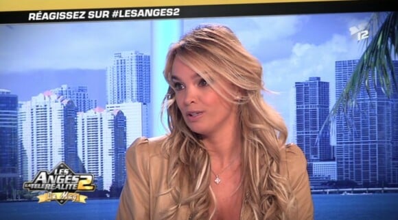 Virginie Caprice évoque sa relation avec Jonathan (Secret Story 3) dans la bande-annonce du plateau des Anges de la télé-réalité : Miami Dreams diffusé le mardi 21 juin 2011