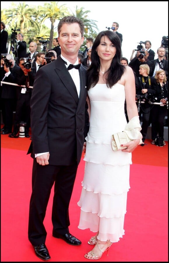 David Martinon et son épouse Karen en 2008.