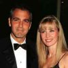George Clooney et Céline Balitran en 1998