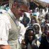 George Clooney en 2008 au nord du Darfour
