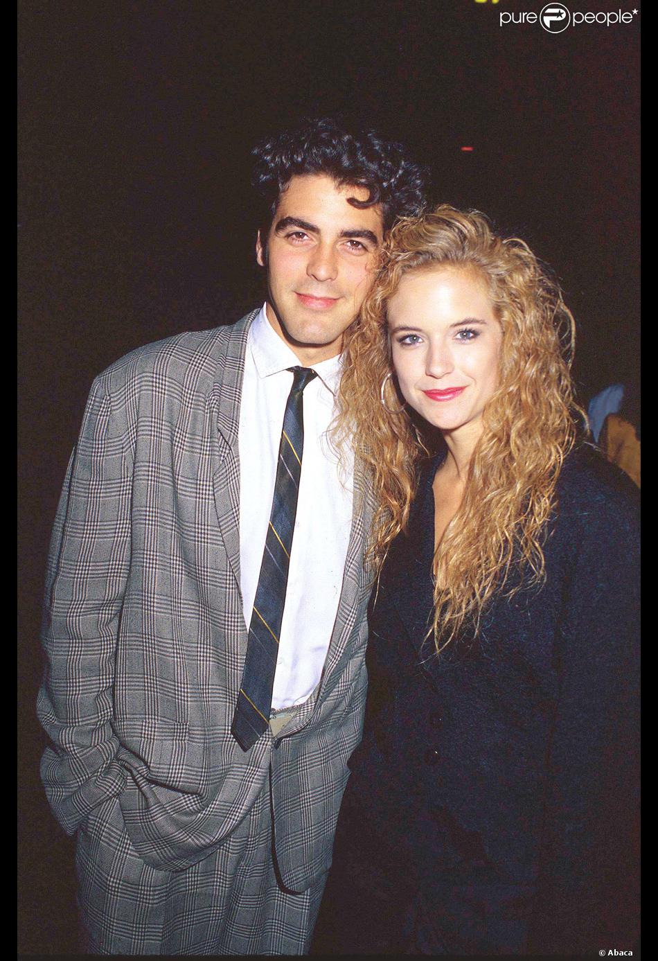 George Clooney et Kelly Preston en 1988 - Purepeople