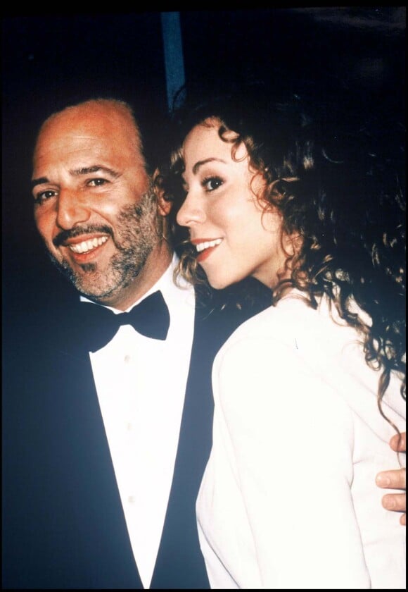 Tommy Mottola et Mariah Carey, octobre 1994