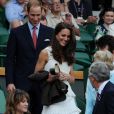 Le prince William et Kate Middleton ont accordé une standing ovation à l'Ecossais Andy Murray, vainqueur en trois sets de Richard Gasquet à Wimbledon le 27 juin 2011.