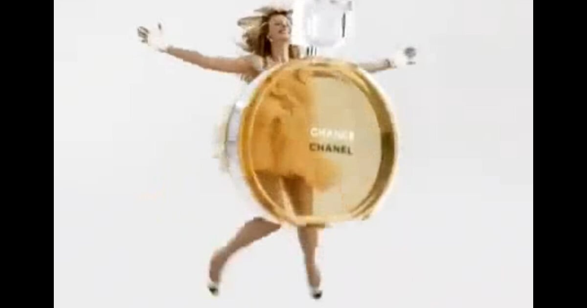 RARE 22x28 Chanel Anne Vyalitsyna Jean-Paul Goude Chance Advertising  Poster Ad