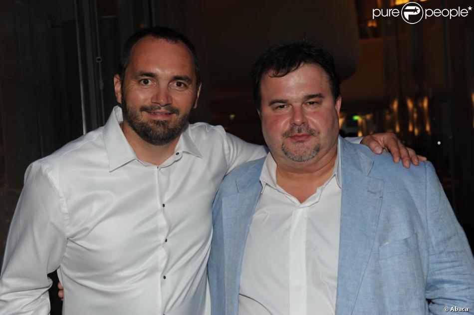 Christophe Aribert et Pierre Hermé à l'inauguration du ...