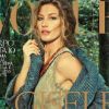 Gisele Bündchen est sublime en couverture du magazine Vogue. Elle a posé au Brésil devant l'objectif de Jacques Dequeker.