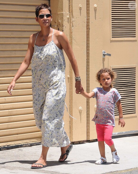 Halle Berry et sa fille Nahla 