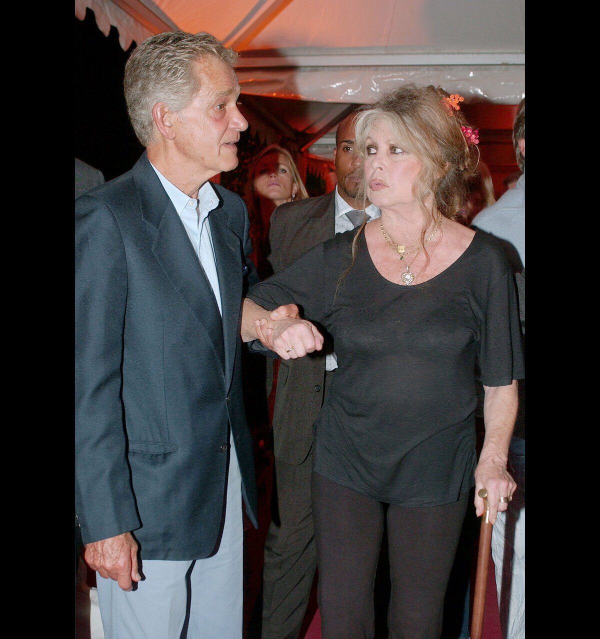 Photo Brigitte Bardot et son mari Bernard d'Ormale Purepeople