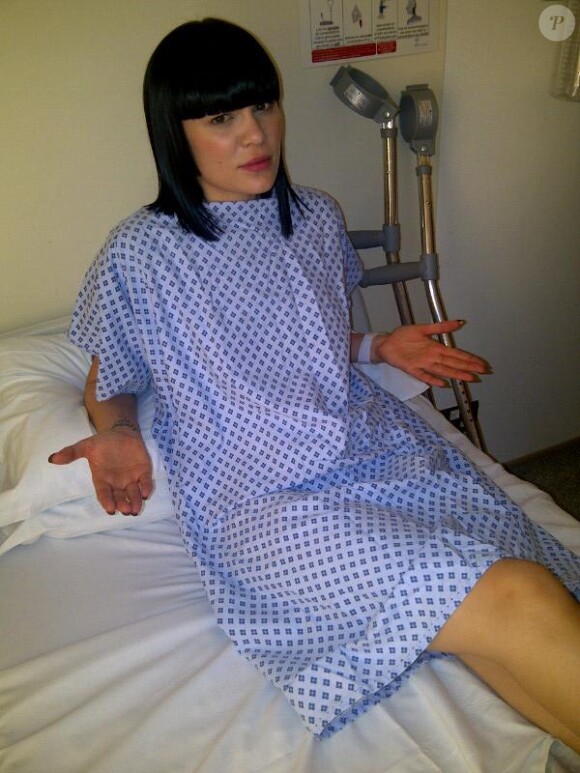 Jesse J a posté sur Twitter une photo d'elle sur son lit d'hôpital